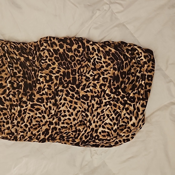 H&M Leopard Printer dress size 12 - Picture 7 of 8